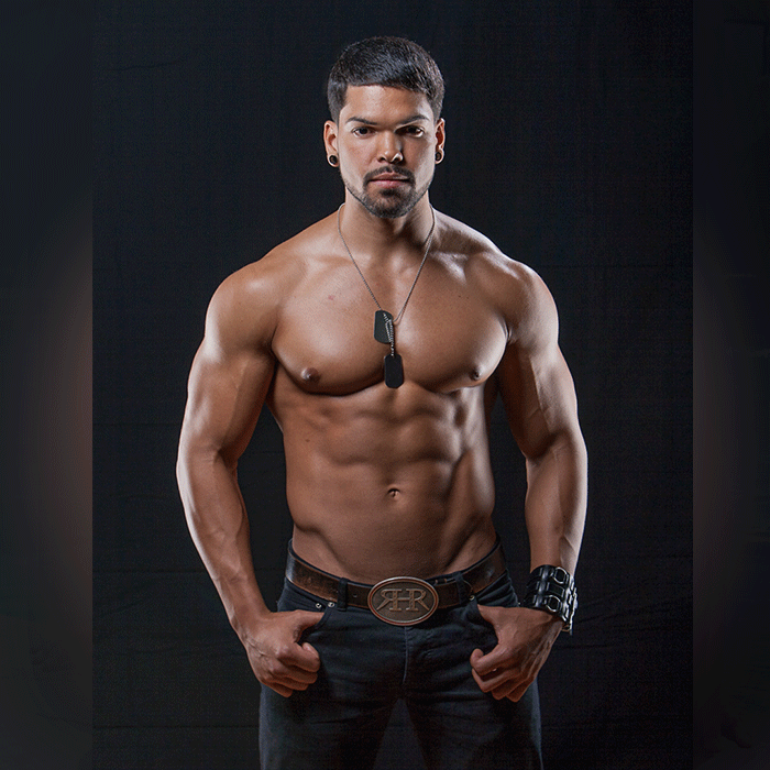 Luis is a male stripper in Las Vegas (1)