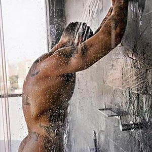 Full monty fully nude stripper shower show Full monty fully nude stripper shower show